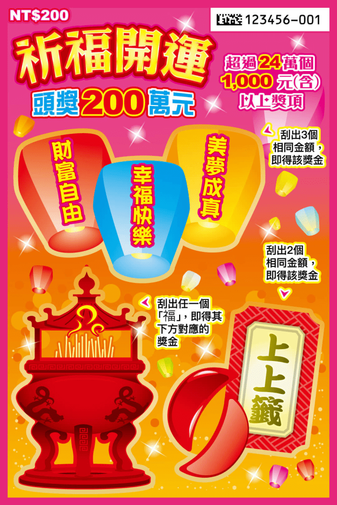 TU娛樂城2025刮刮樂推薦:新年開運的最佳選擇-祈福開運刮刮樂 1 image 9